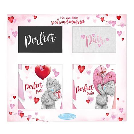Perfect Pair Me to You Bear Couple Mug & Socks Gift Set £7.79